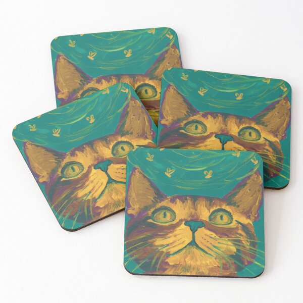 Item preview, Cat catching flies designed and sold by evelyn-at-work.