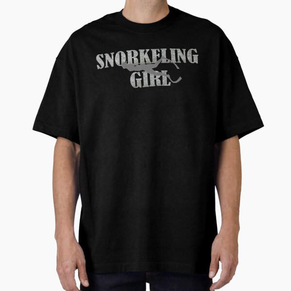Item preview, Snorkeling Girl diving Vintage distressed silhouette designed and sold by loveoceanair.