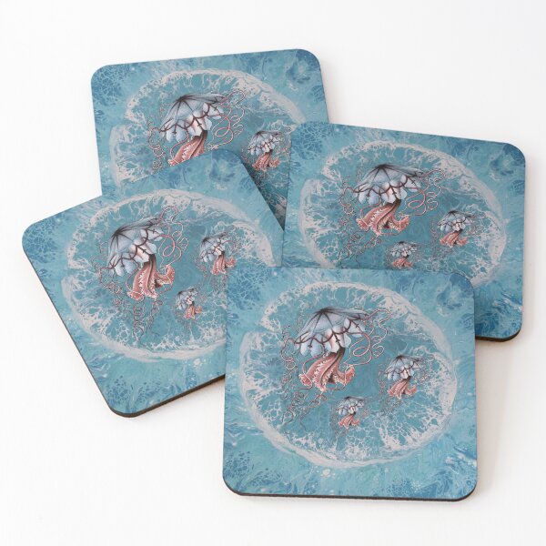Item preview, Circle of sea jellies designed and sold by HokuKai.