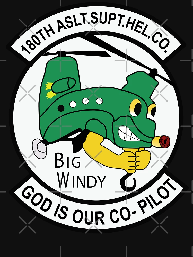 180th Assault Support Helicopter Company Big Windy / RARE Hoodie