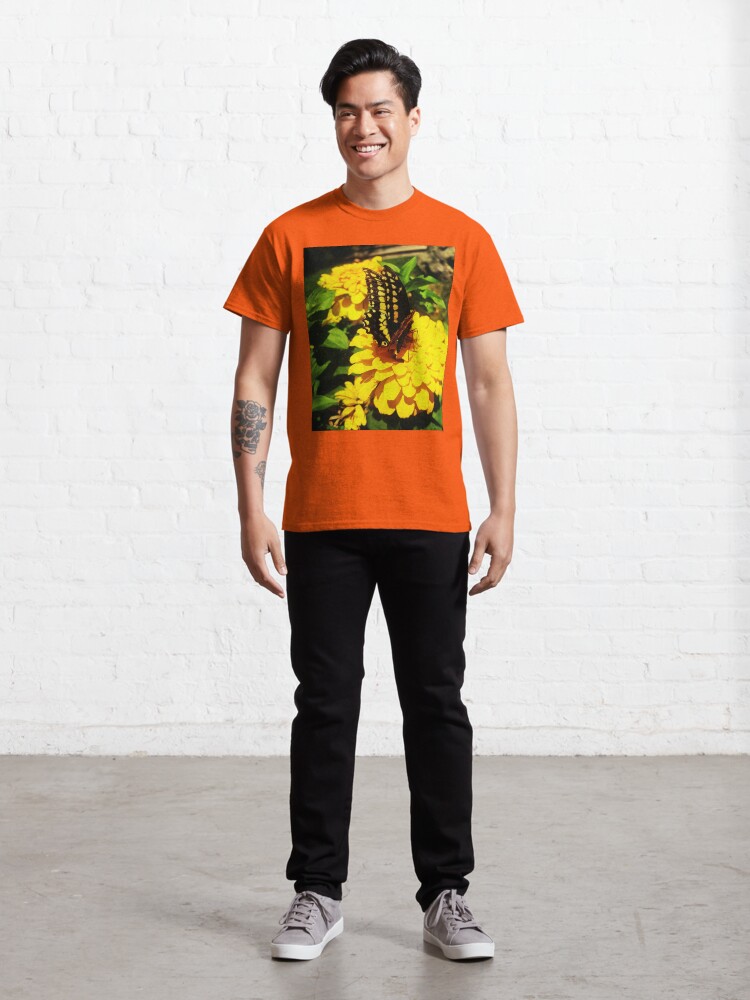 Alternate view of Yellow butterfly by Yannis Lobaina Classic T-Shirt