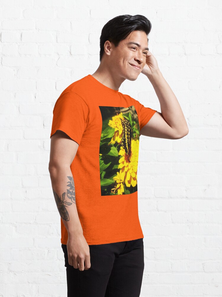 Alternate view of Yellow butterfly by Yannis Lobaina Classic T-Shirt