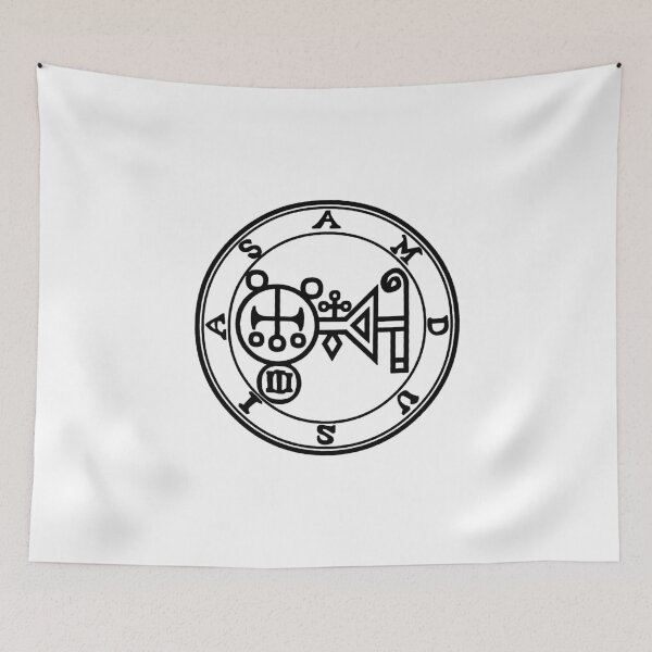 Item preview, Amdusias Sigil Unicorn Herald Duke of Hell Seal designed and sold by TheAlchemyDen.