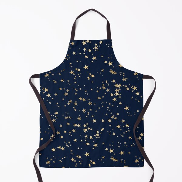 Item preview, Gold Stars Navy Sky designed and sold by Color Me F*@k!ng Happy.
