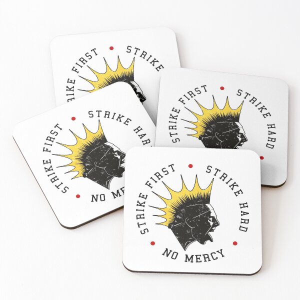 Item preview, Strike First Strike Hard No Mercy - Hawk designed and sold by MemeBullies.