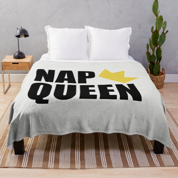 Item preview, Nap Queen - Dark Text designed and sold by LouiseFranksArt.