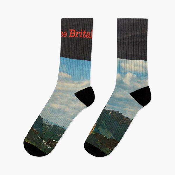 Item preview, See Britain by Train retro poster designed and sold by CorasPosters.