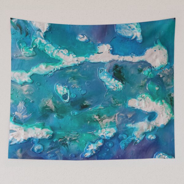 Item preview, Ocean Bliss | Textured Blue and Green | Beach Inspired designed and sold by JillyJ05.