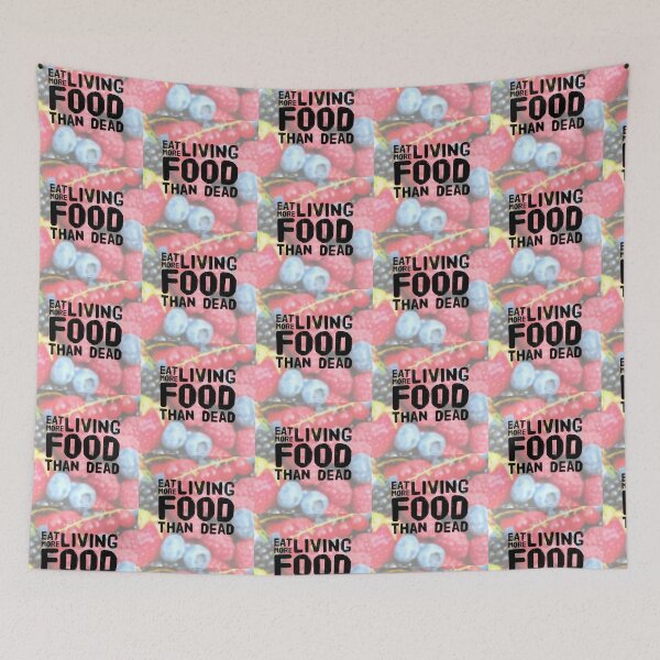 Item preview, Eat More Living Food Than Dead designed and sold by Twittlefish.