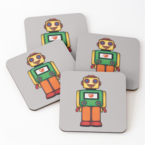 Item preview, Robot with a Heart designed and sold by Freddie Levin.