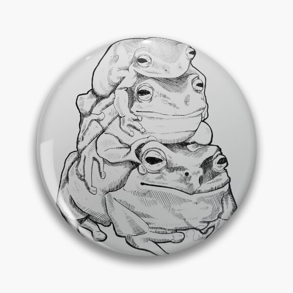 Item preview, Frog stack! designed and sold by FoundMyArt.