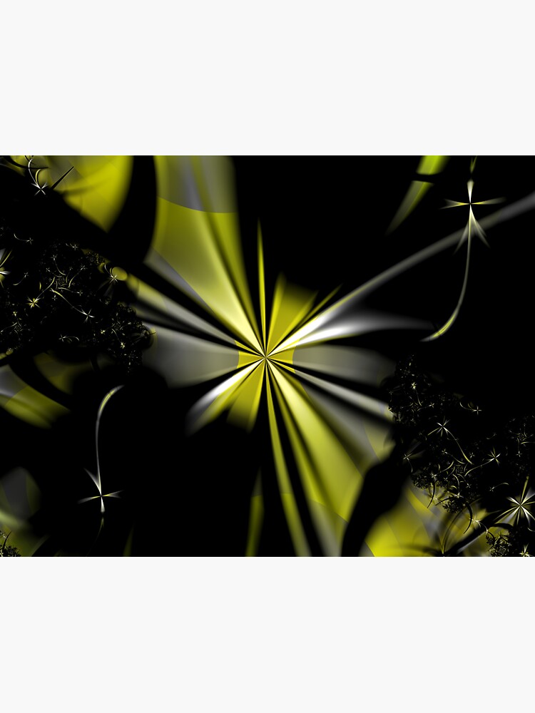 Yellow Flower Abstract by garretbohl
