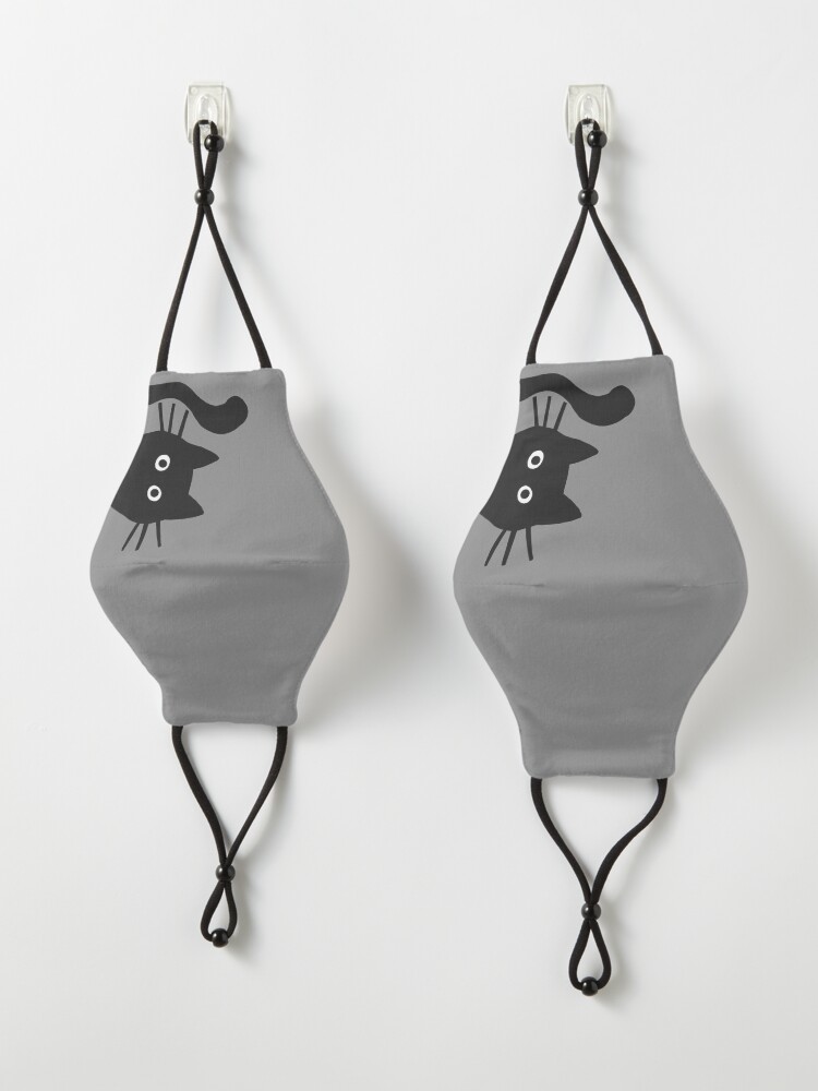 Alternate view of Funny Black Cat Mask