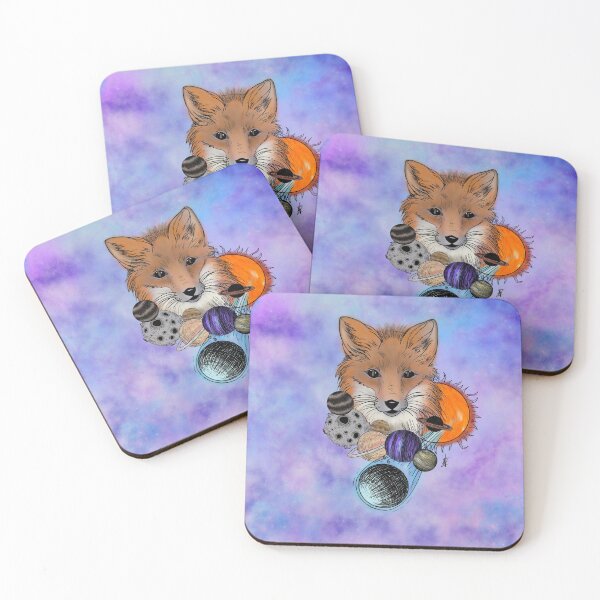 Item preview, Cosmic Fox designed and sold by WildElfDesigns.