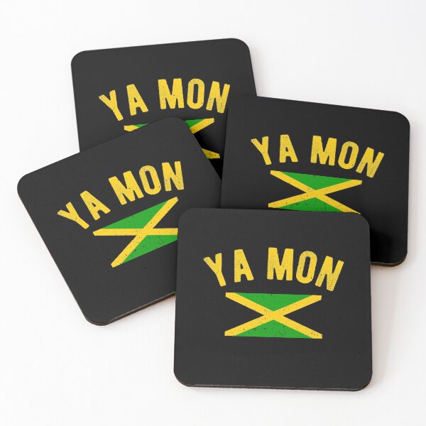 Item preview, Ya Mon Jamaica Slang Funny Jamaican Phrase designed and sold by Kawaiindoodle.