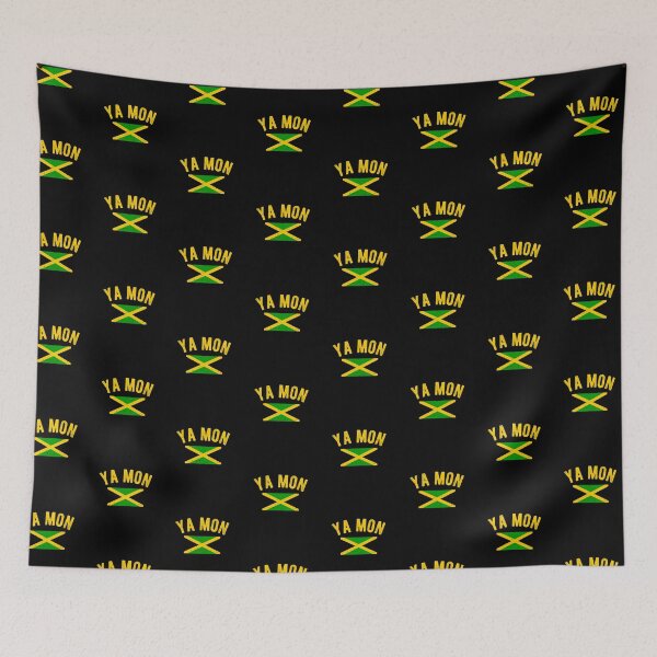 Item preview, Ya Mon Jamaica Slang Funny Jamaican Phrase designed and sold by Kawaiindoodle.