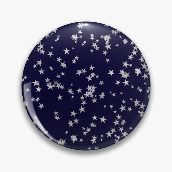 Artikelvorschau, Silberne Sterne Indigo Himmel entworfen und verkauft von Color Me F*@k!ng Happy.