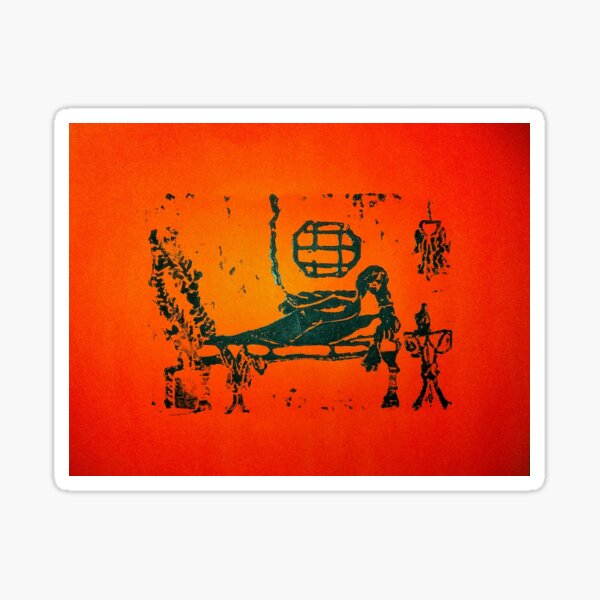 Odalisque Sticker