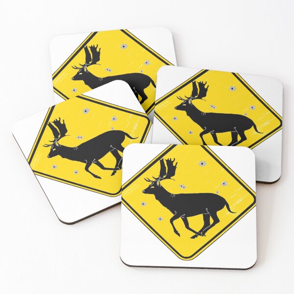 Item preview, Deer Road Sign designed and sold by Rhianim8ed Art.