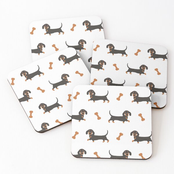 Item preview, Black and Tan Dachshund Sausage Dog designed and sold by Lulupainting.