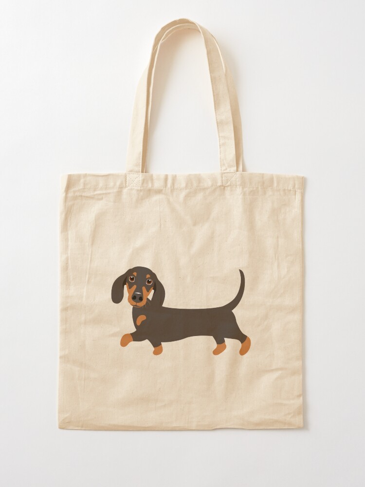 Dachshund Tote Bag - Tan Dachshund Tote Bag - Tan