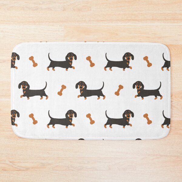 Item preview, Black and Tan Dachshund Sausage Dog designed and sold by Lulupainting.