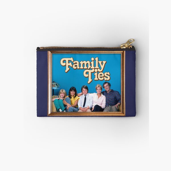 Item preview, Family Ties 80s classic TV Series Logo and framed Keaton family photo designed and sold by Girty.