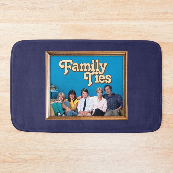 Item preview, Family Ties 80s classic TV Series Logo and framed Keaton family photo designed and sold by Girty.