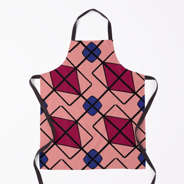 Artikelvorschau, rot-weiße Version des Blended Block-Designs. entworfen und verkauft von ArtfullHeart9.