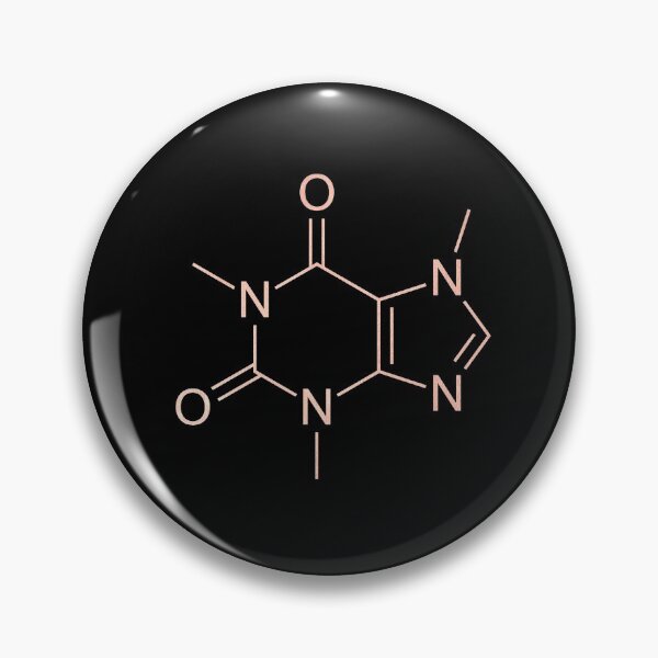 Item preview, Caffeine, rose gold, black designed and sold by customtitle.