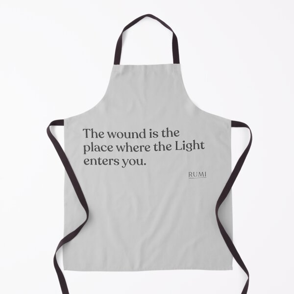 Item preview, Rumi - The wound is the place where the Light enters you. designed and sold by BookQuoteMerch.