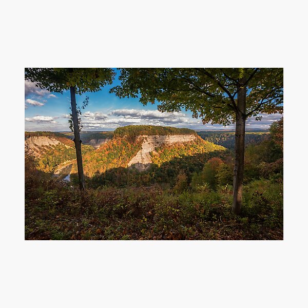 Item preview, Genesee River Bend, New York designed and sold by mattmacpherson.