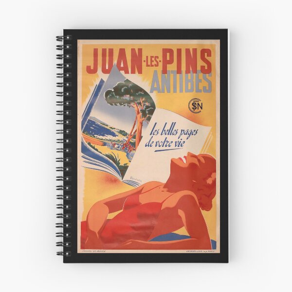 Item preview, Juan les Pins retro poster designed and sold by CorasPosters.