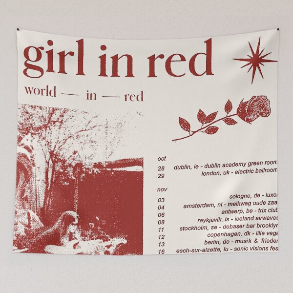 Item preview, Girl in red tour designed and sold by bailey036.