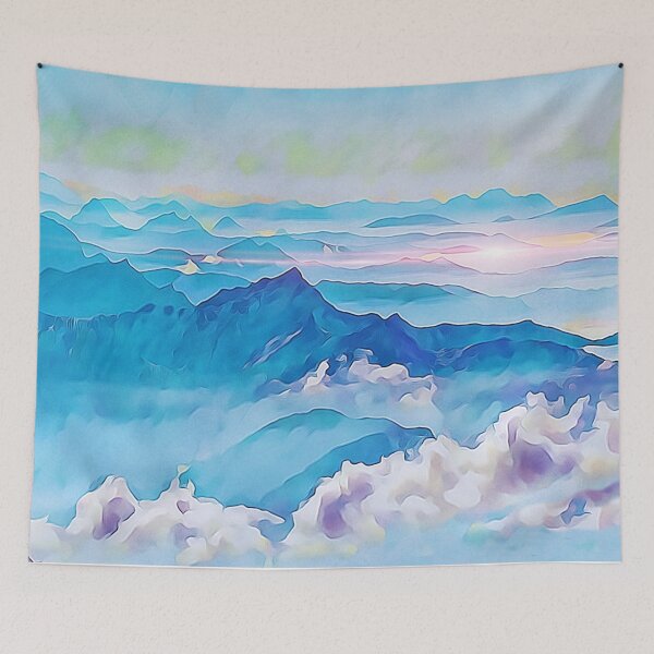 Item preview, Blue Mountains & Clouds in Your Mind designed and sold by iASunshine.
