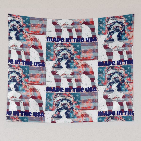Item preview, American flag inspired pitbull design! designed and sold by Albert Faldet.