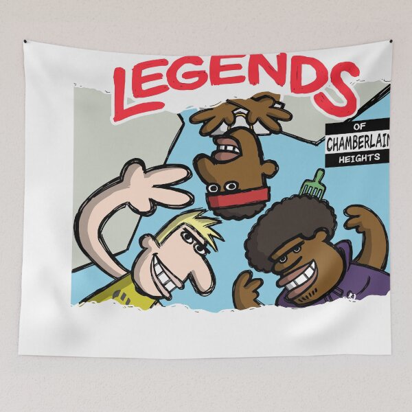 Item preview, Legends of Chamberlain Heights Cotton Black  designed and sold by TeeStoress.