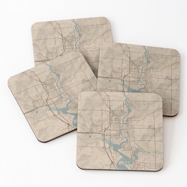 Item preview, Wausau Sepia Map designed and sold by CPTVDesign.