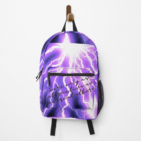 Item preview, Attractive Quote with Purple Lightning designed and sold by TorieWear.