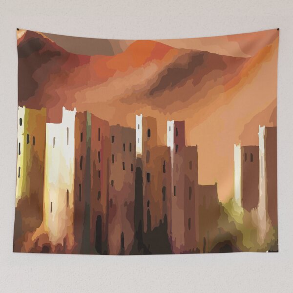 Item preview, An Old Castle in the Desert designed and sold by blueocan.