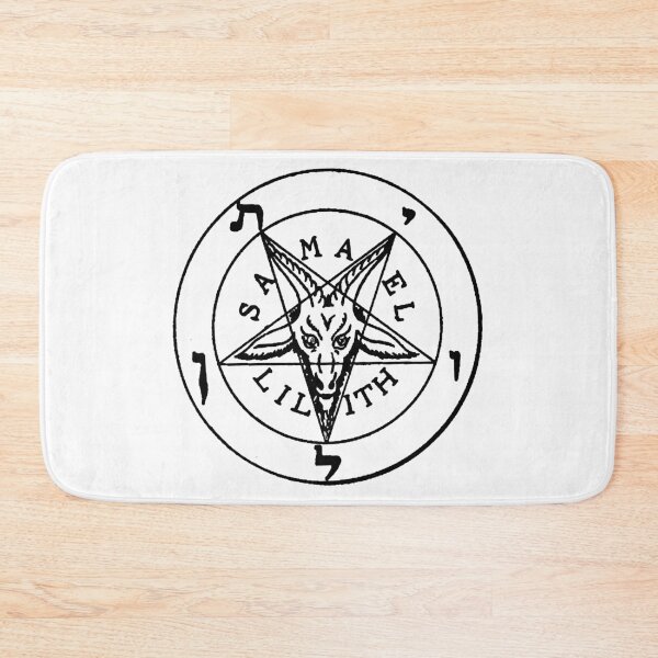 Item preview, Baphomet Sabbatic Goat Sigil Occult Grimoire Seal designed and sold by TheAlchemyDen.