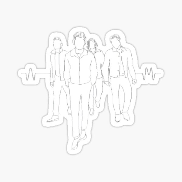 Arctic monkeys lml Sticker