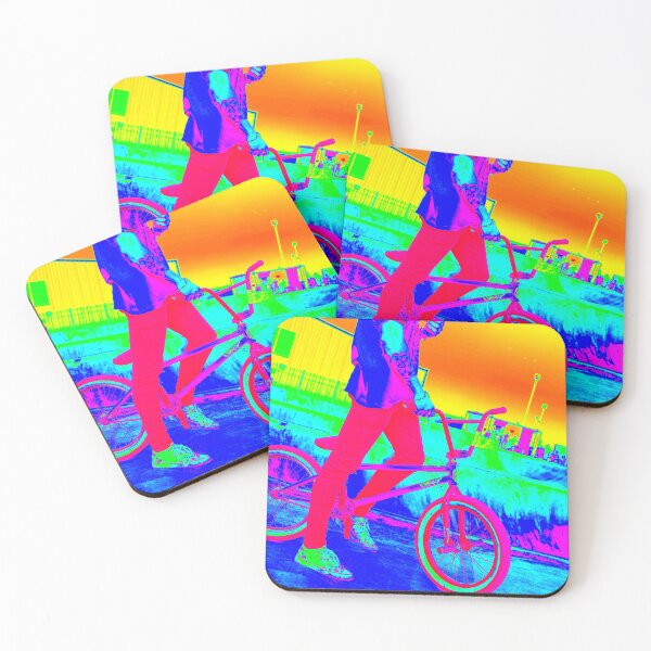 Item preview, Trippy BMX Biker designed and sold by October Angel Design's.