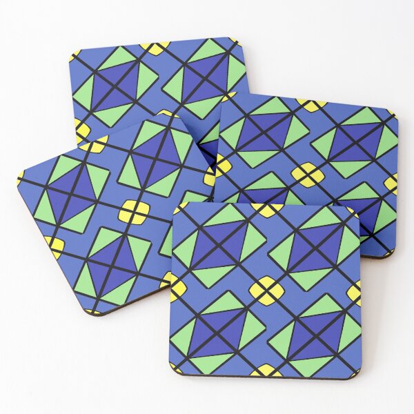 Item preview, Blue Yellow Blended Block designed and sold by ArtfullHeart9.