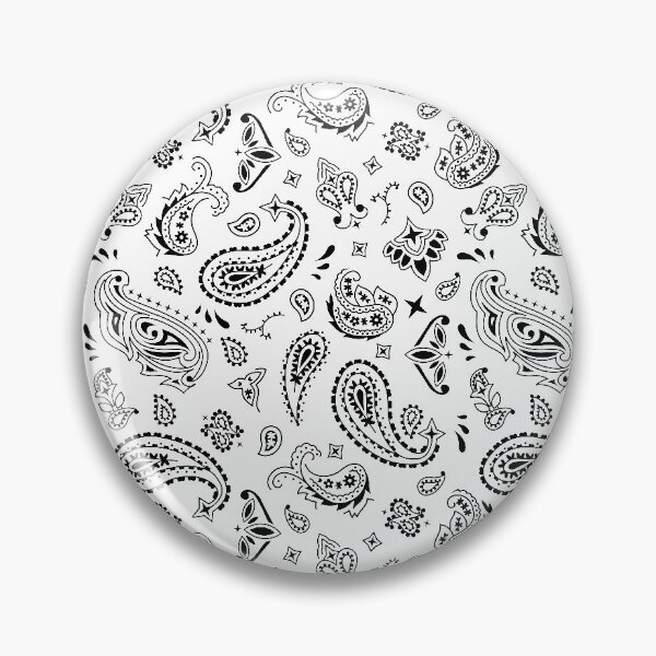 Item preview, White Bandana Pattern designed and sold by GutsyShop.