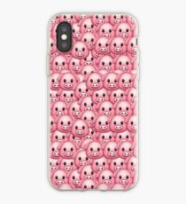 Pig Emoji Pattern iPhone Case
