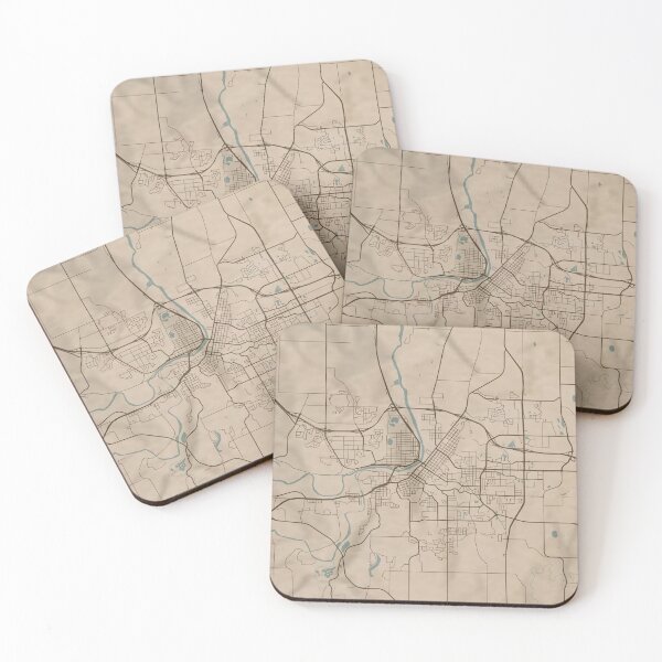 Item preview, Mankato Sepia Map designed and sold by CPTVDesign.