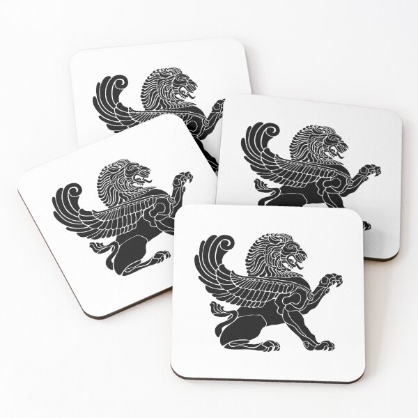 Item preview, Persian Winged Lion designed and sold by ArtEntwined.