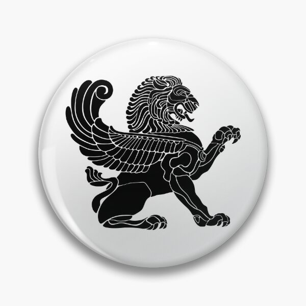 Item preview, Persian Winged Lion designed and sold by ArtEntwined.