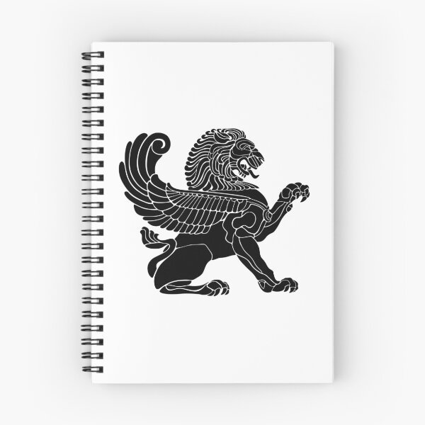 Item preview, Persian Winged Lion designed and sold by ArtEntwined.